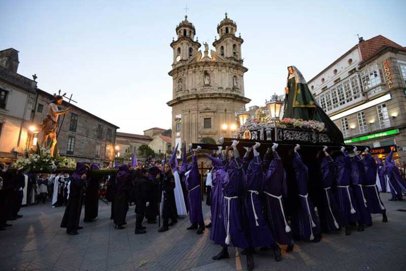 Processione a Pontevedra.