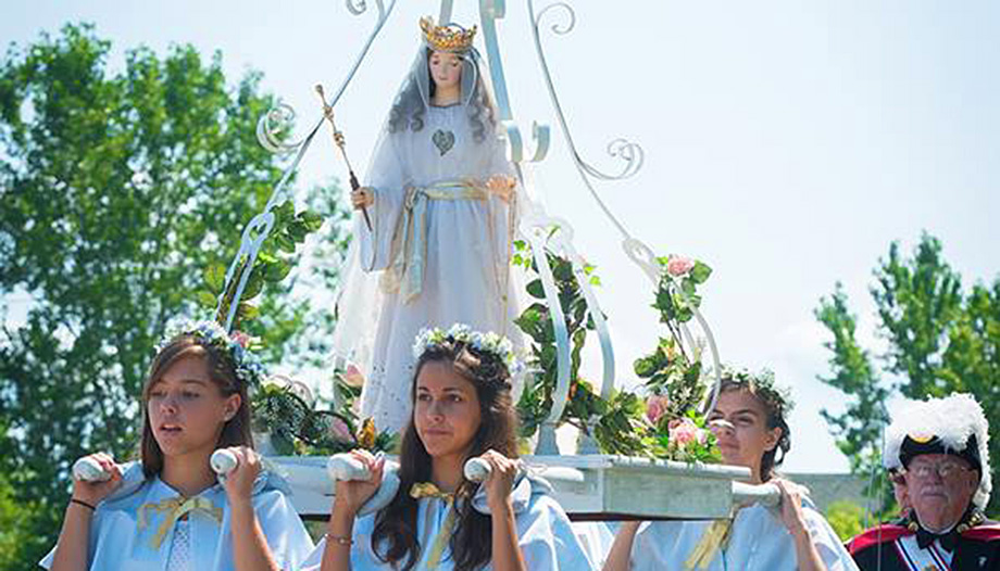 Processione di Nostra Signora del Buon Soccorso a Green Bay.