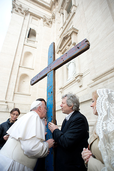 Papa Francisco Cruz Lampedusa