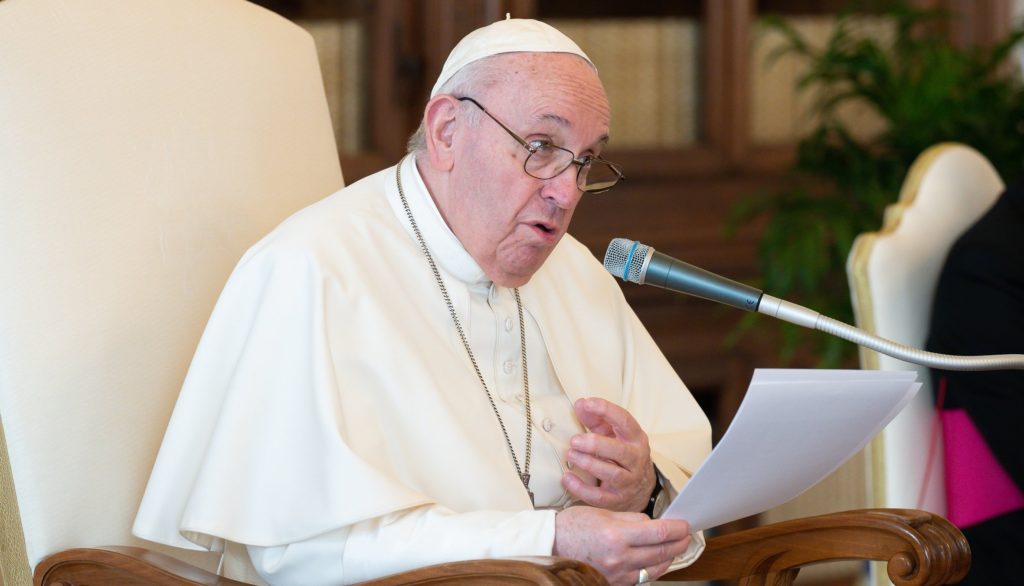 audiencia comunión De los Santos papa Francisco