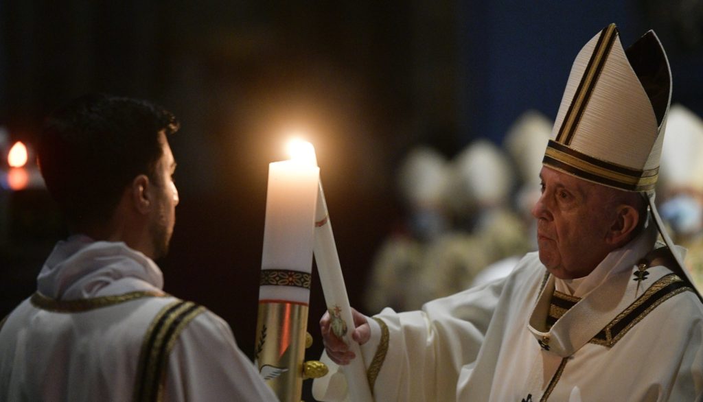 veglia pasquale papa francesco