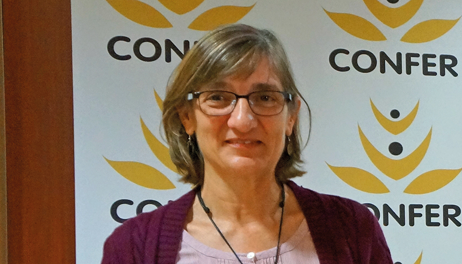 Lourdes Perramón, Vizepräsidentin von CONFER.