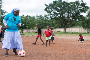 nonne du football