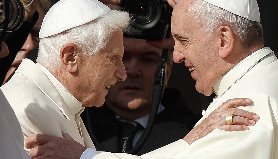 benedikt XVI. papst franziskus