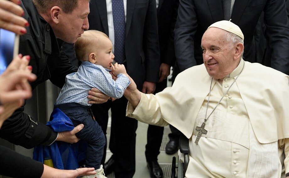 O Papa na audiência 28-12