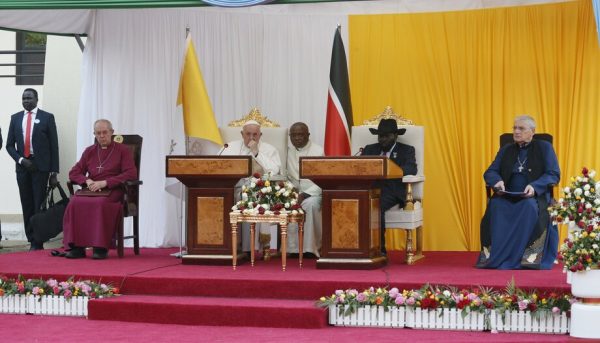 Pope peace Sudan