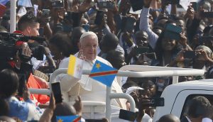 voyage du pape au congo