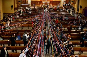 ribbon procession