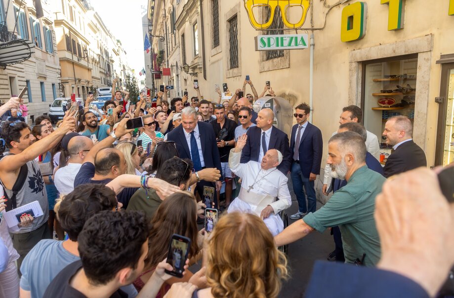 El Papa Francisco en la óptica