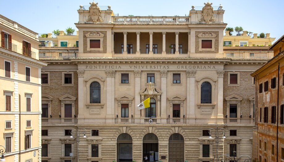 El Papa visita la universidad de los jesuitas