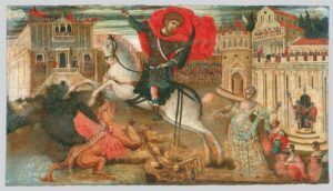 San Jorge y el dragón.
