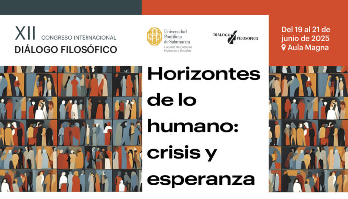 Pantalla Congreso filosofía en la UPSa, junio 2025.