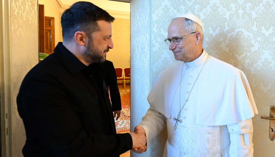 León XIV vuelve a recibir a Zelensky