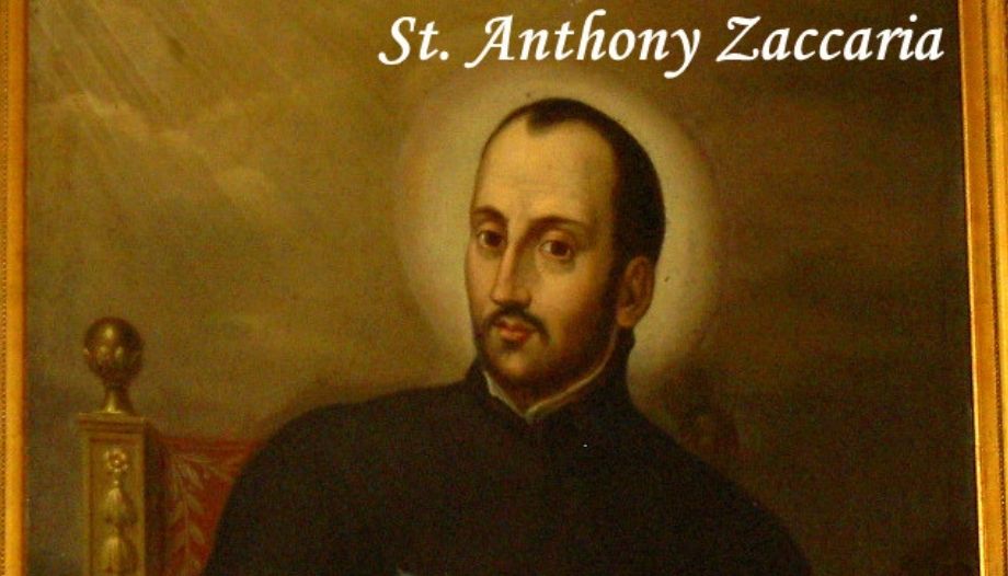 St. Antonius Maria Zaccaria.