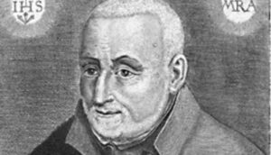 Kupferstich des Heiligen Bernardino Realino sj.
