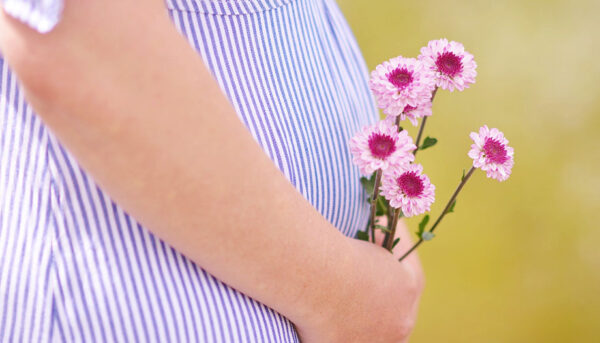 Pregnant woman.