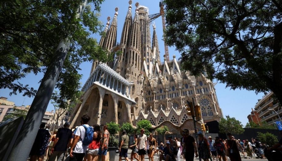 Basílica de la Sagrada Familia, en Barcelona.