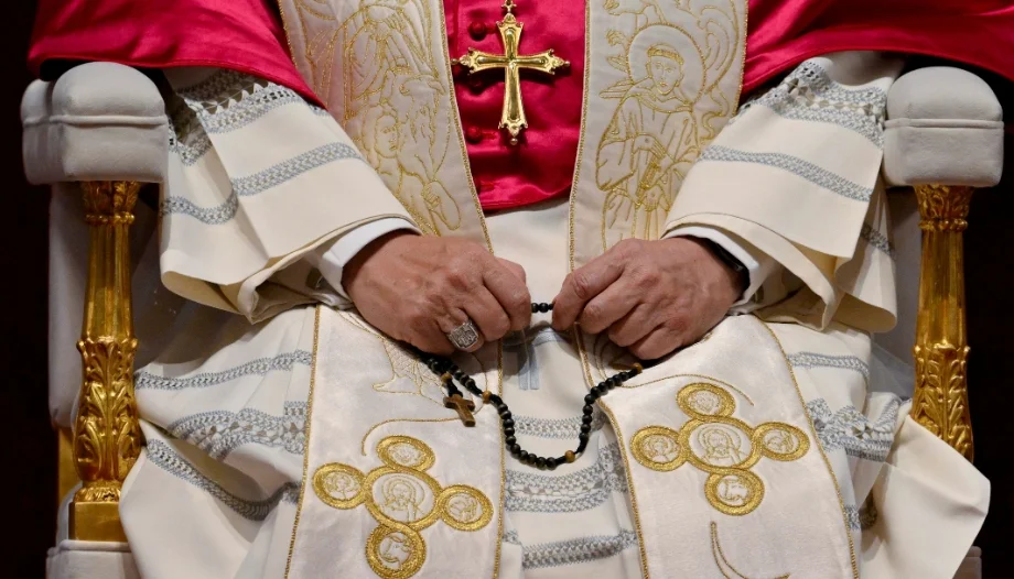Papa León XIV rosario