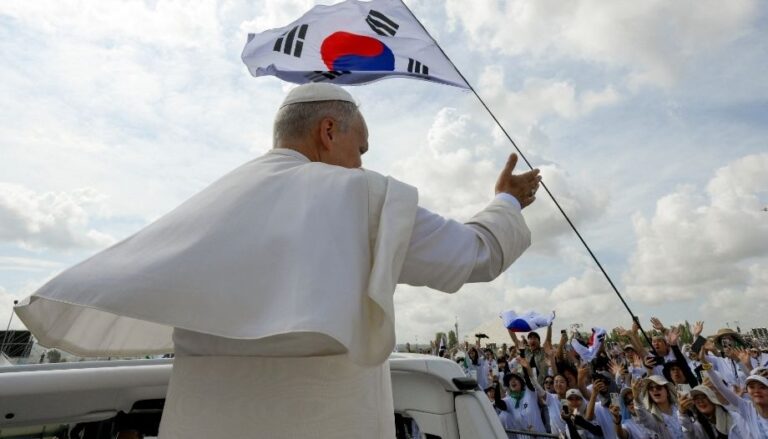 Papst in Tor Vergata, im Jahr 2025.