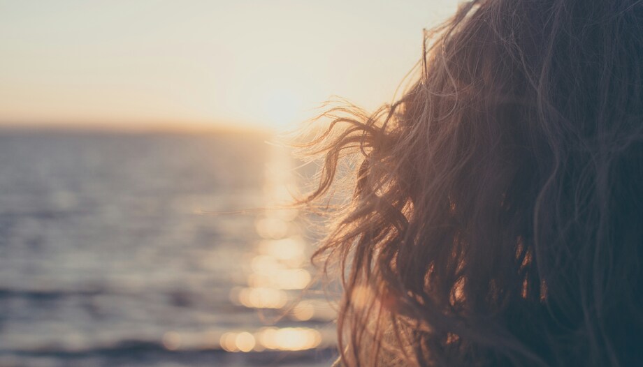 atardecer chica